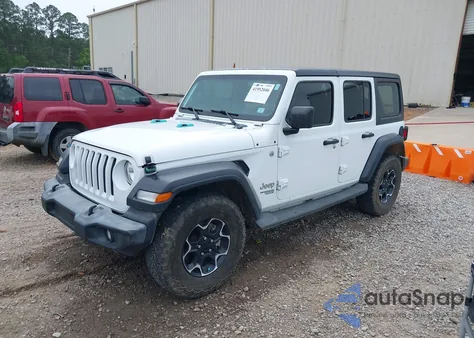 2019 Jeep Wrangler Unlimited Sport S 4X4 from USA, damaged, VIN 1C4HJXDG1KW528291